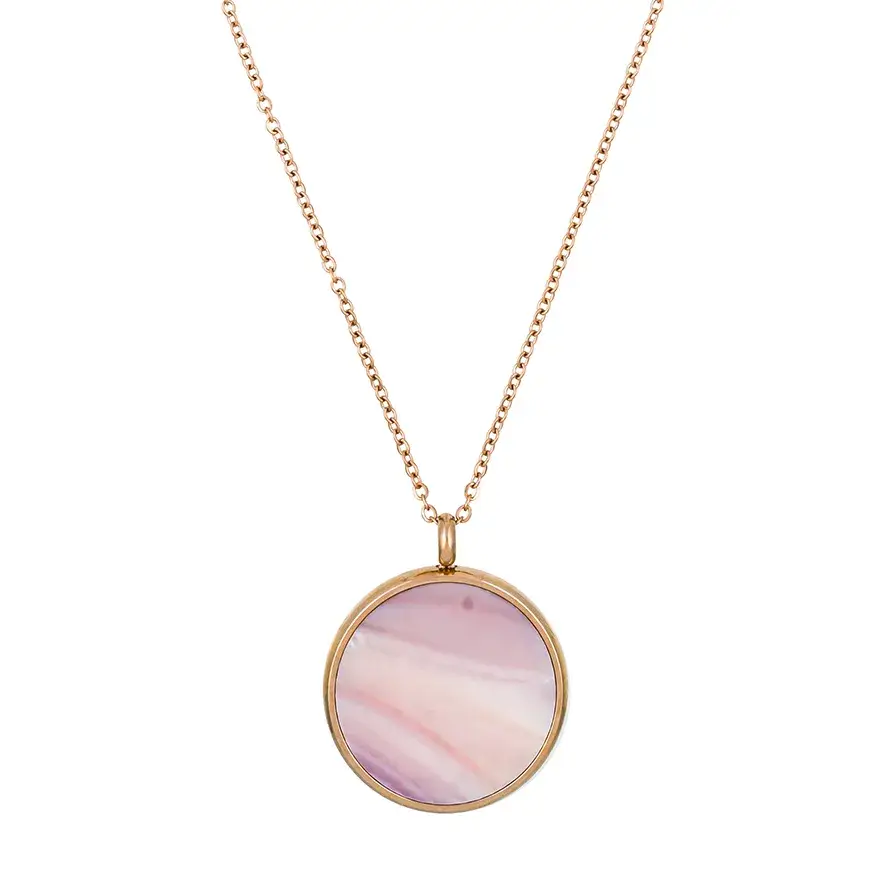 Колье Fiore Luna SHELL ROSE BP01734-4 R/RG