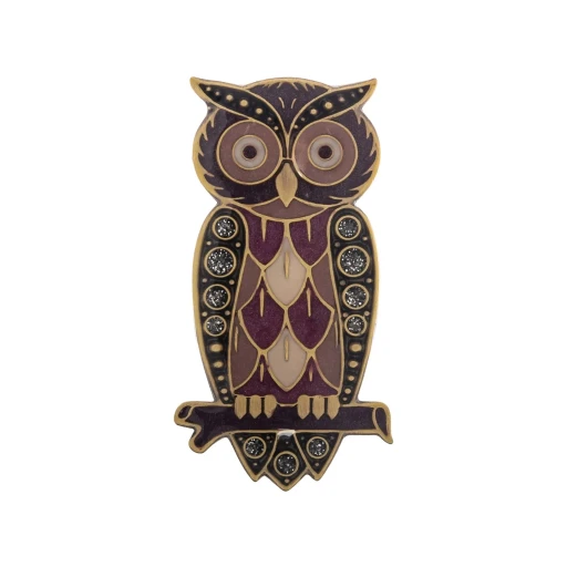 Брошь Clara Bijoux Сова F25014-34 V