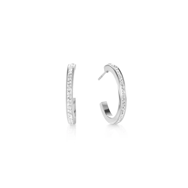 Серьги Coeur de Lion Crystal-Silver 0139/21-1817