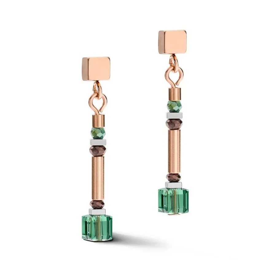 Серьги Coeur de Lion Shades Of Green-Petrol 5027/21-0537