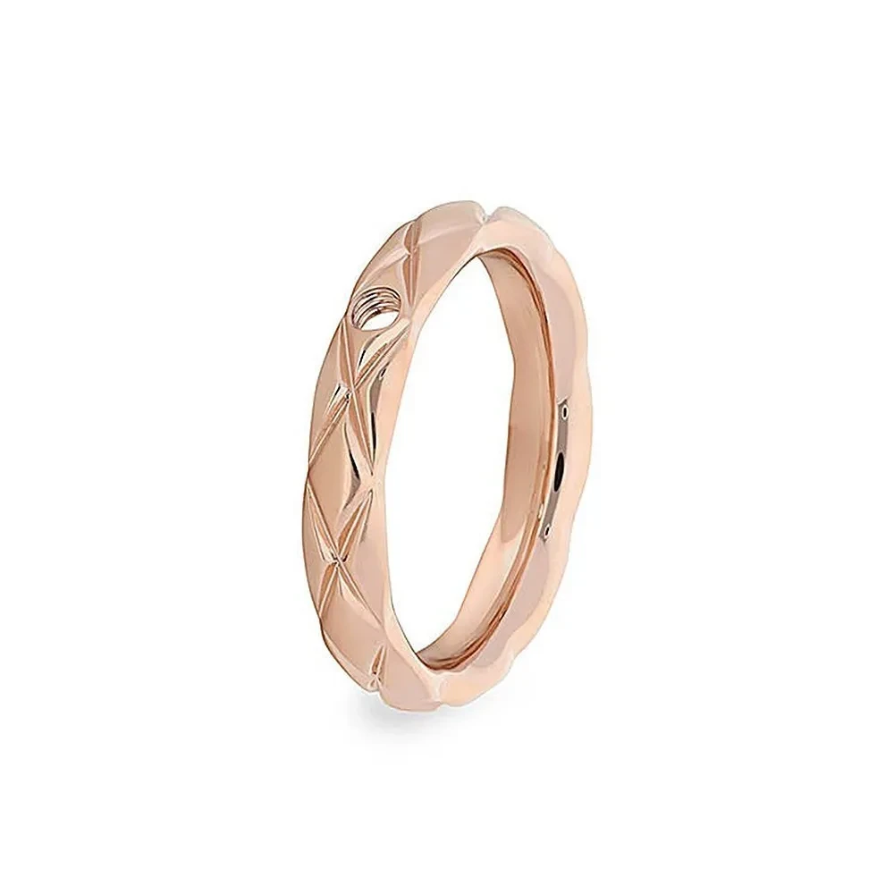 Кольцо Qudo - База Aversa Rose Gold 16.0 мм 616276 RG