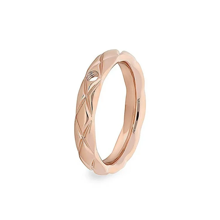 Кольцо Qudo - База Aversa Rose Gold 16.0 мм 616276 RG