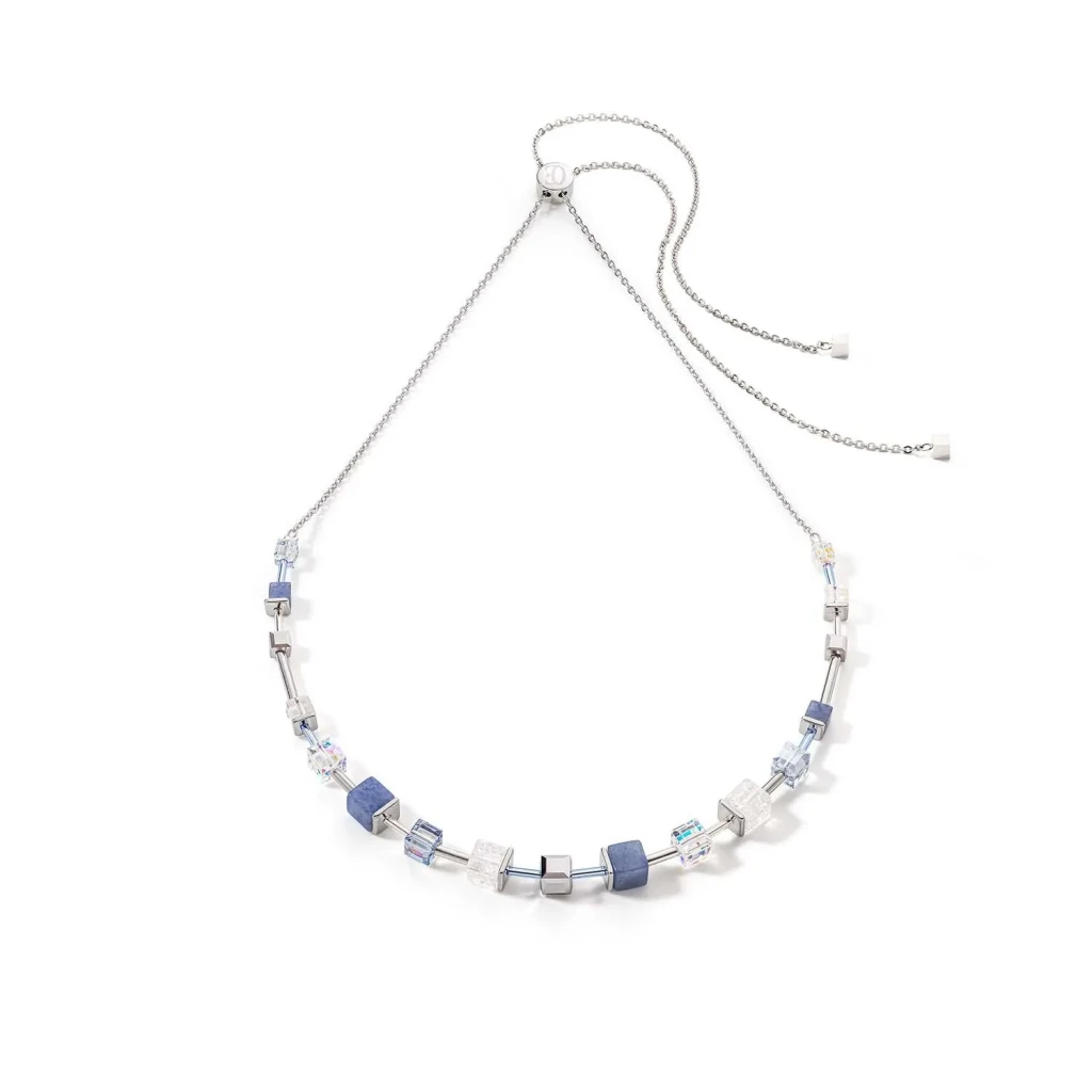 Колье Coeur de Lion Silver-blue 5074/10-0700