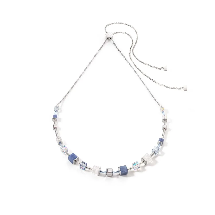 Колье Coeur de Lion Silver-blue 5074/10-0700