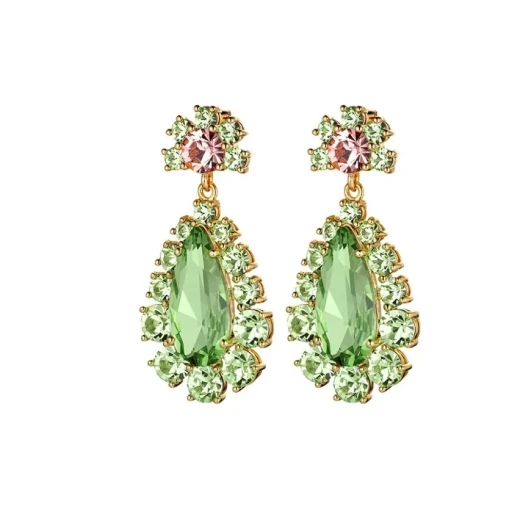 Серьги Dyrberg Kern LUCIA SG LIGHT GREEN 420036 G/G