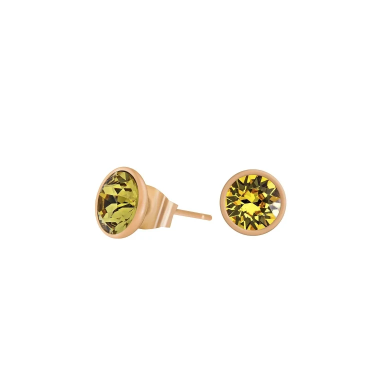 Fiore Luna Пусеты Light Topaz SWE298 LT RG
