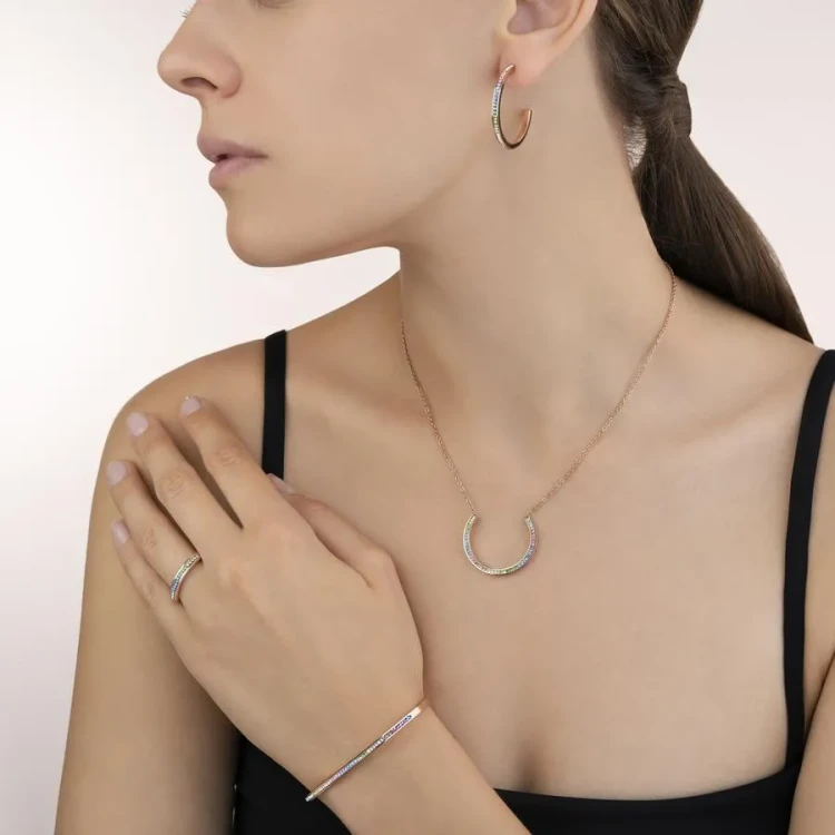 Колье Coeur de Lion Multicolour Pastel 0229/10-1522