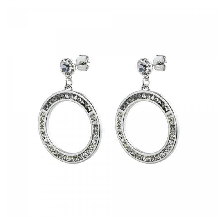 Серьги Fiore Luna CAL+CRY A2110NM-E02.1.1 BW/S