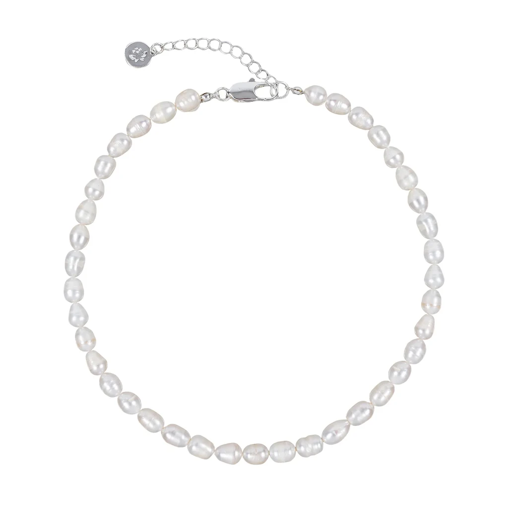 Колье Fiore Luna String of Pearls Сarabiner BL4501 S