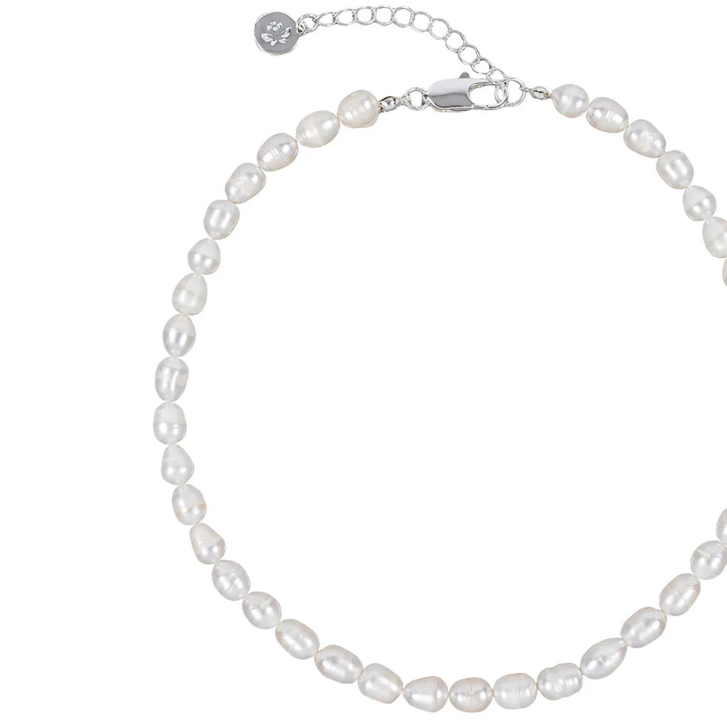 Колье Fiore Luna String of Pearls Сarabiner BL4501 S
