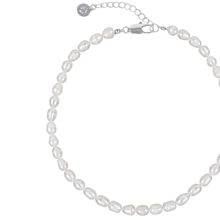 Колье Fiore Luna String of Pearls Сarabiner BL4501 S