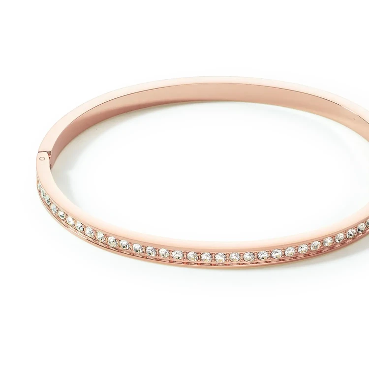 Браслет Coeur de Lion Crystal-Rose Gold 0127/33-1822