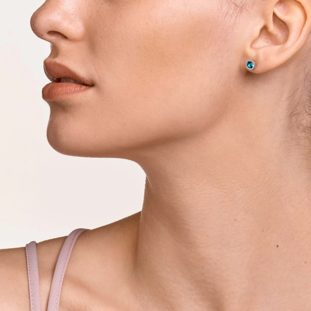 Серьги Coeur de Lion Silver Turquoise 0228/21-0547