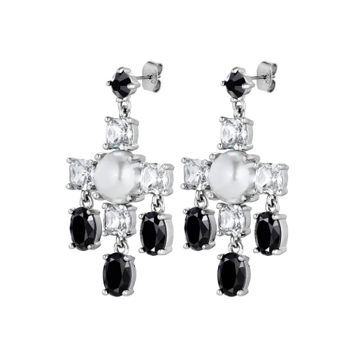 Серьги Dyrberg Kern LEONORA SS CRYSTAL / BLACK 430074
