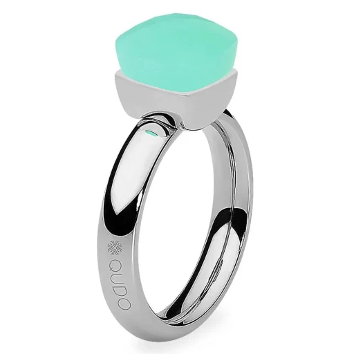 Кольцо Qudo FIRENZE 19 (S) Light Palace Green Opal 107000/40-4510 19