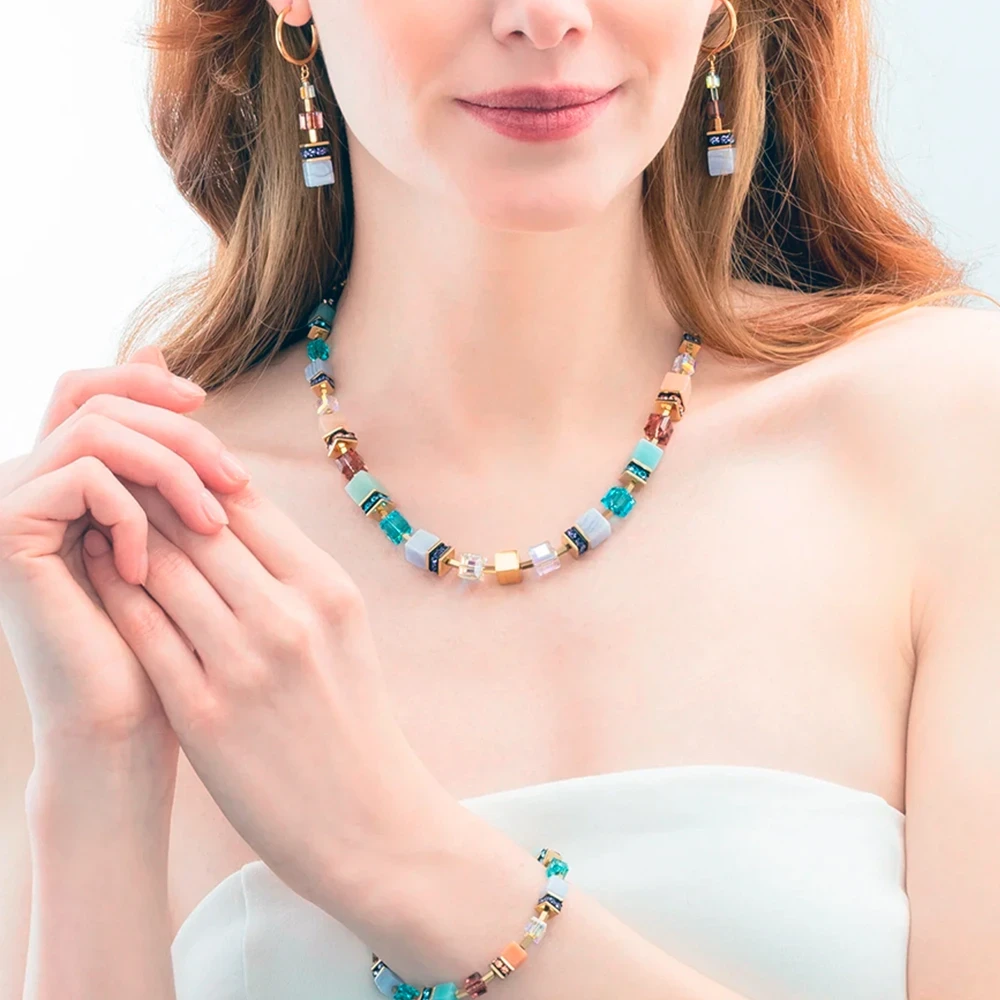 Серьги Coeur de Lion Multicolour Art Nouveau 3039/21-1578