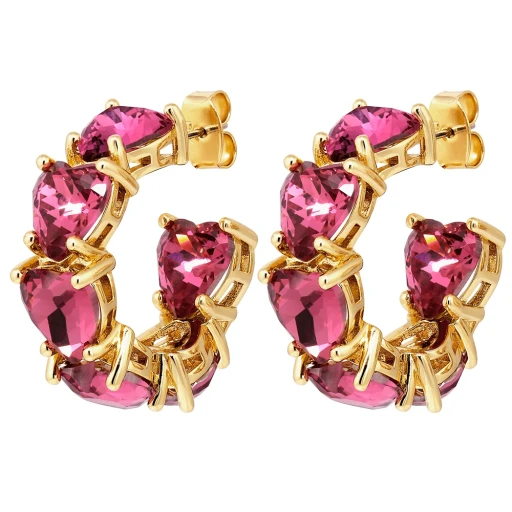 Серьги Dyrberg Kern HARDY SG ROSE 480013
