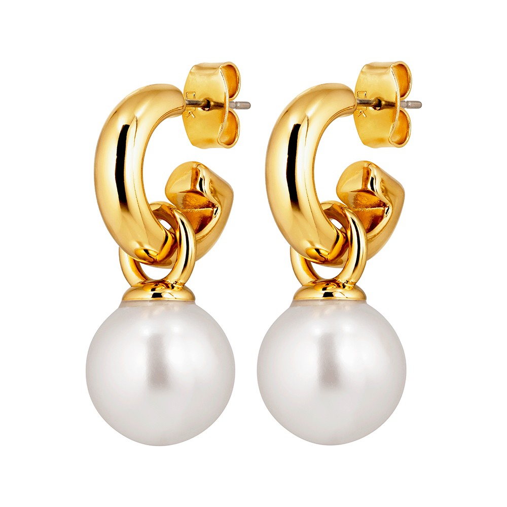 Серьги Dyrberg Kern LONA SG WHITE PEARL 490118