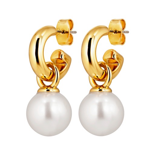 Серьги Dyrberg Kern LONA SG WHITE PEARL 490118