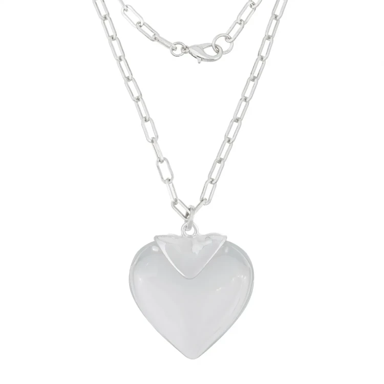 Колье Fiore Luna Crystal Heart LN5118 BW/S