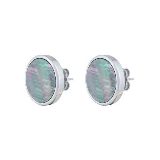 Fiore Luna Пусеты SHELL AE01734-1 BW/S