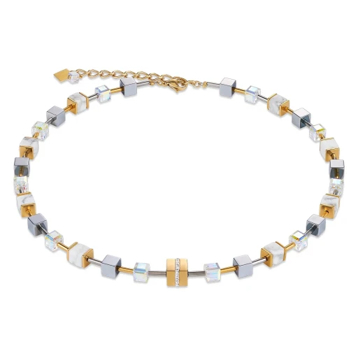 Колье Coeur de Lion Gold-White 4965/10-1614