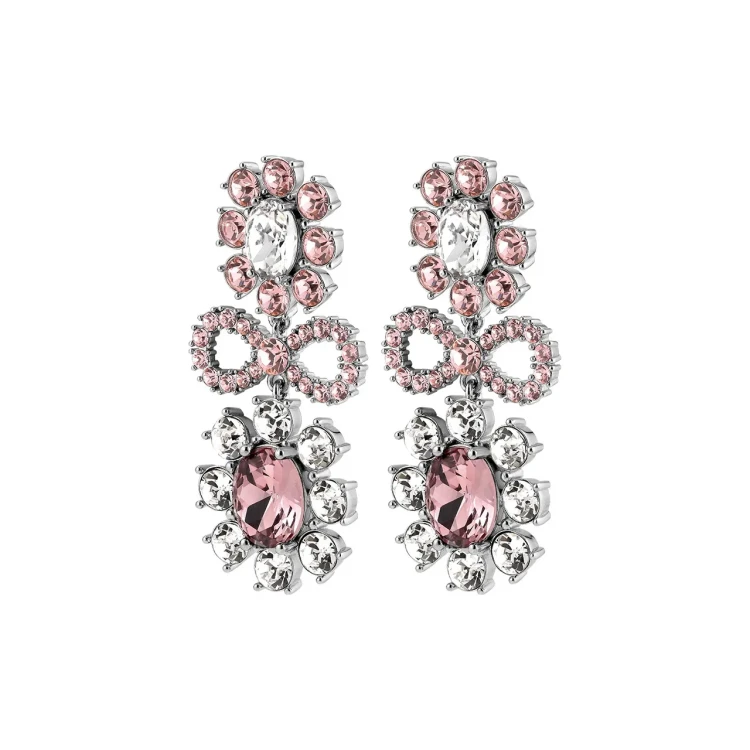 Серьги Dyrberg Kern LILLIAN SS ROSE/CRYSTAL 440079
