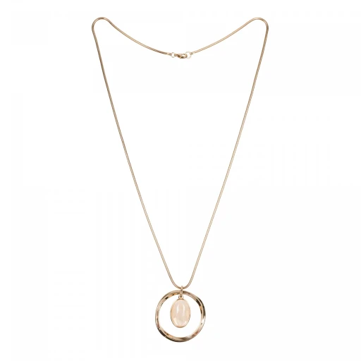 Колье Fiore Luna CRYSTAL-PEACH OPAL LN5137 BR/G