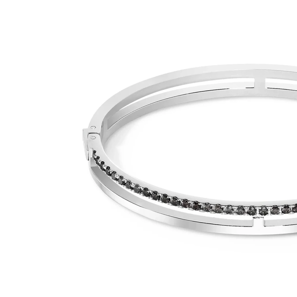 Браслет Coeur de Lion Black-Silver 0136/32-1317 17
