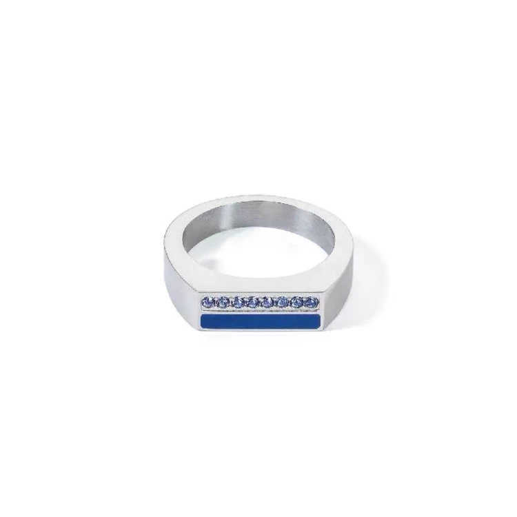 Кольцо Coeur de Lion Blue-Silver 0133/40-0717 58