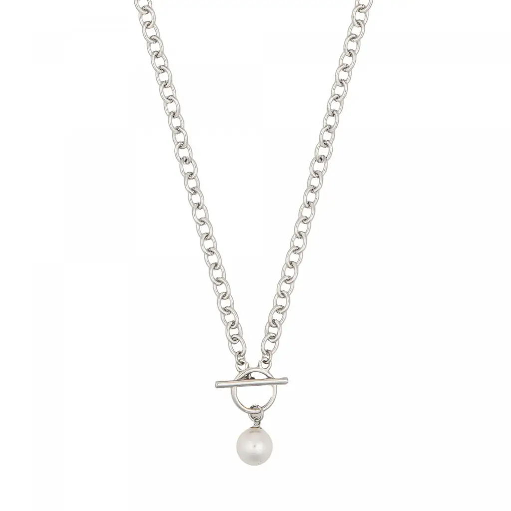 Колье Fiore Luna Pearl B2010PE-N02.1 BW/S