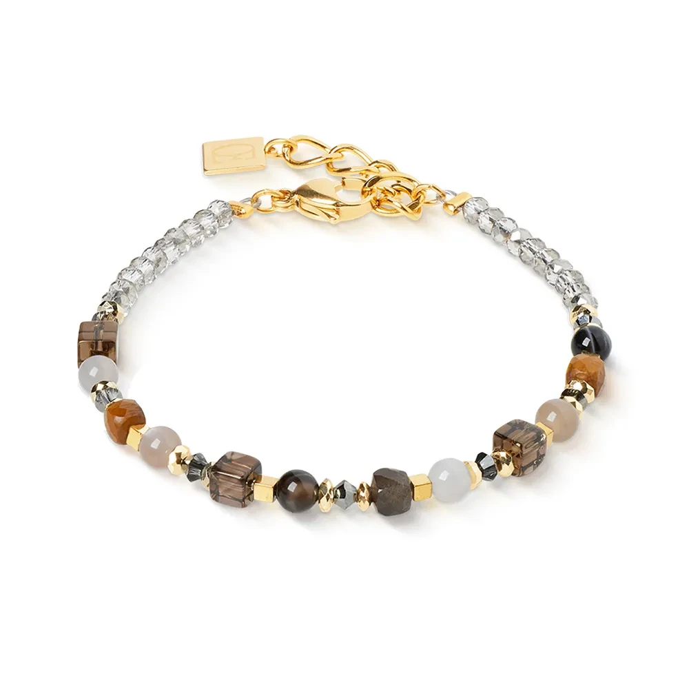 Браслет Coeur de Lion Brown-Grey 4347/30-1112