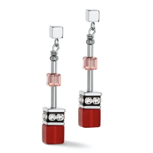 Пусеты Coeur de  Lion Red 5012/21-0300
