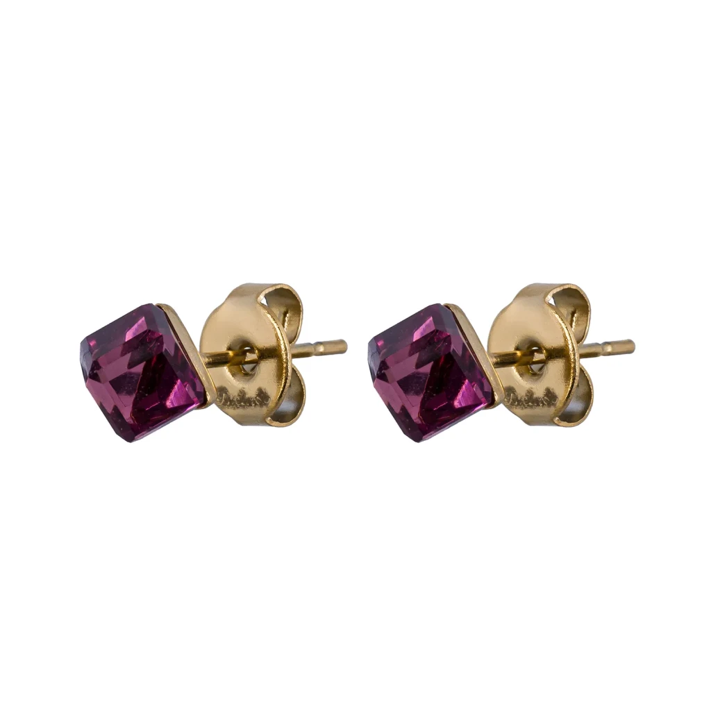 Пусеты Hot Pink Fiore Luna SWE2127/1 HP G