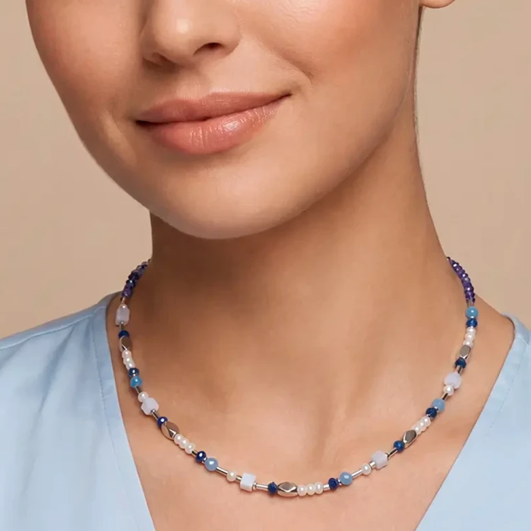 Колье Coeur de Lion Blue 1140/10-0700