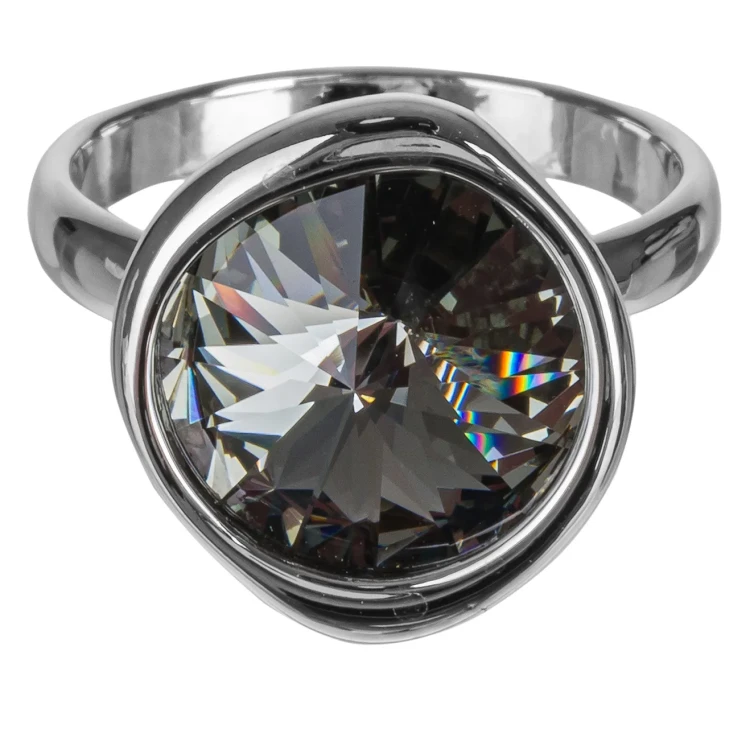 Кольцо Fiore Luna Black Diamond K1902.M3 BW/S