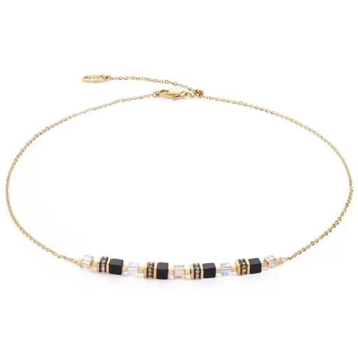 Колье Coeur de Lion Black-Gold 5076/10-1316