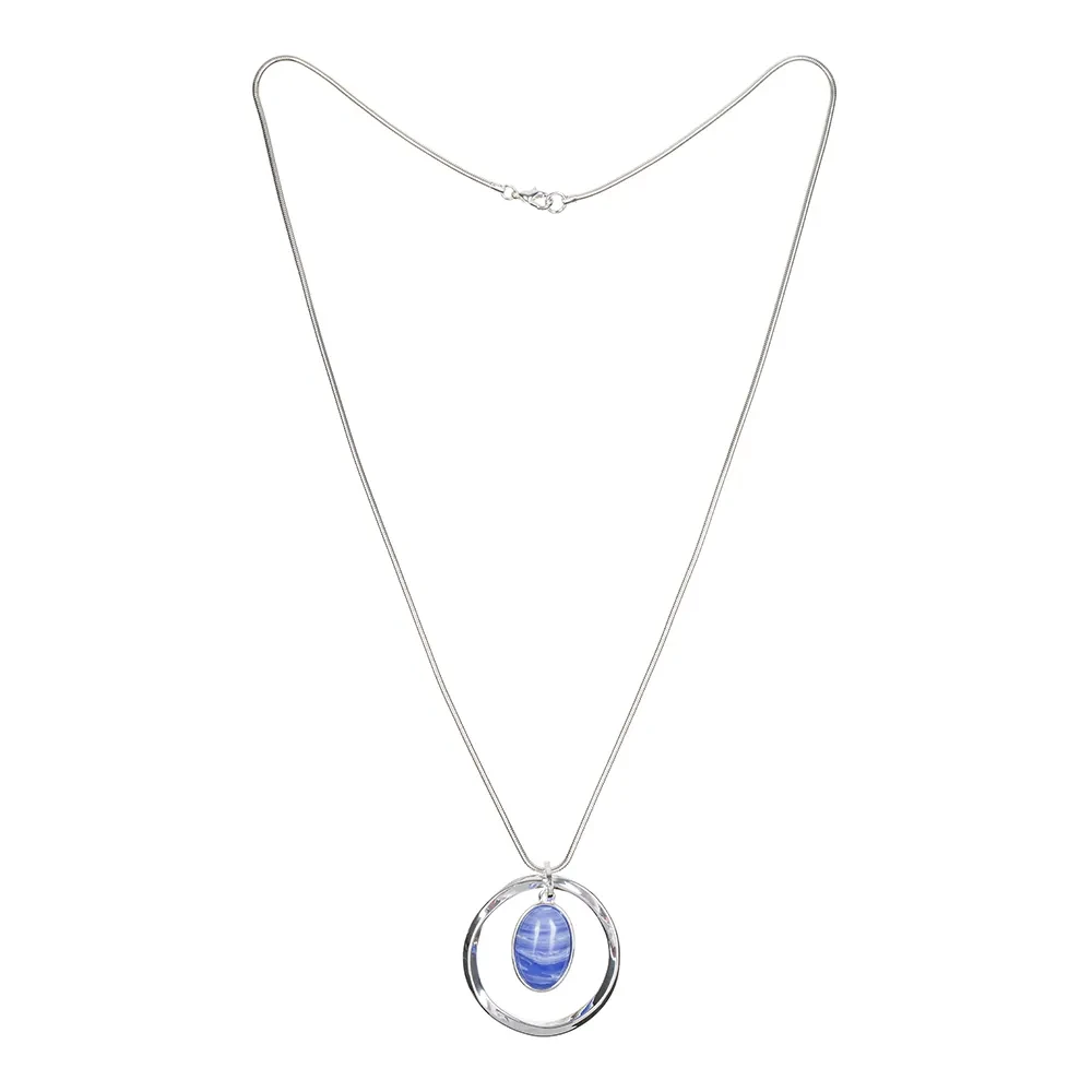 Колье Fiore Luna SAPPHIRINE AGATE LN5141 BL/S