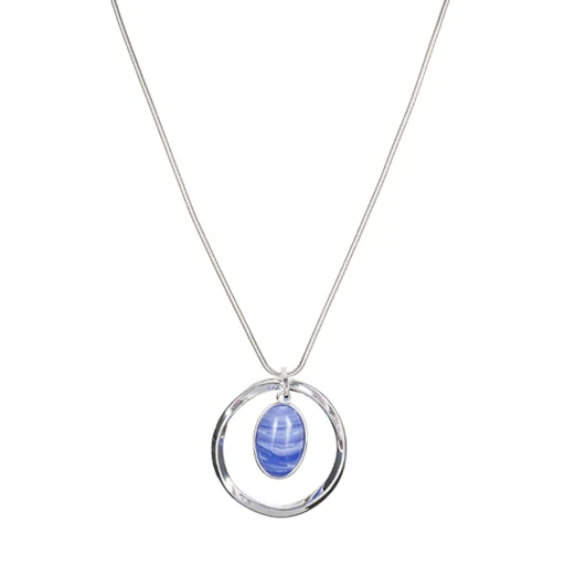 Колье Fiore Luna SAPPHIRINE AGATE LN5141 BL/S