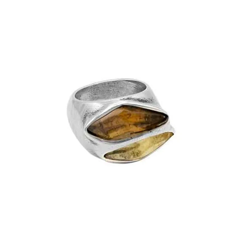 Кольцо Ciclon VALLE DE CRISTAL MARRON  M K241503-02-2