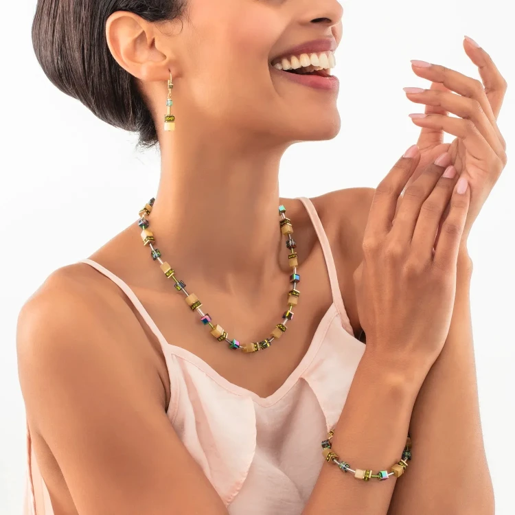 Серьги Coeur de Lion Olive 4020/20-0900
