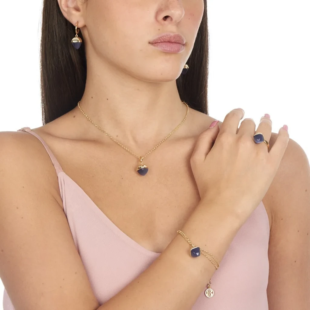 Колье Boccadamo Caleida Violet XGR563DB V/G