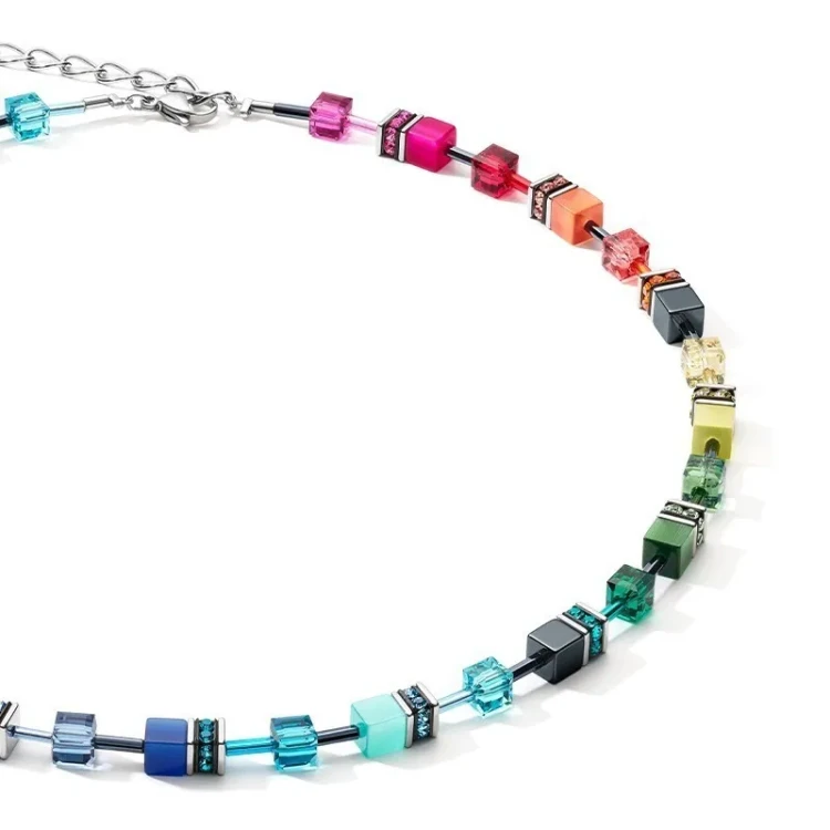 Колье Coeur de Lion Multicolor Rainbow 5012/10-1520