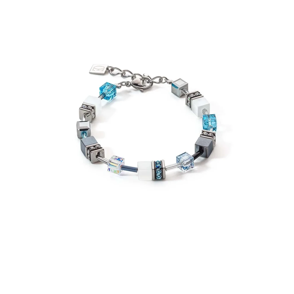 Комплект Coeur de Lion Light Blue-Mother of pearl 7630/53-0753