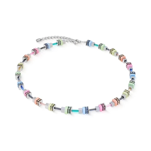 Колье Coeur de Lion Multi-Pastell-Silver 4413/10-1580