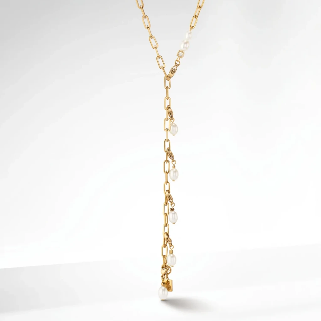 Колье Coeur de Lion White-Gold 1112/10-1416