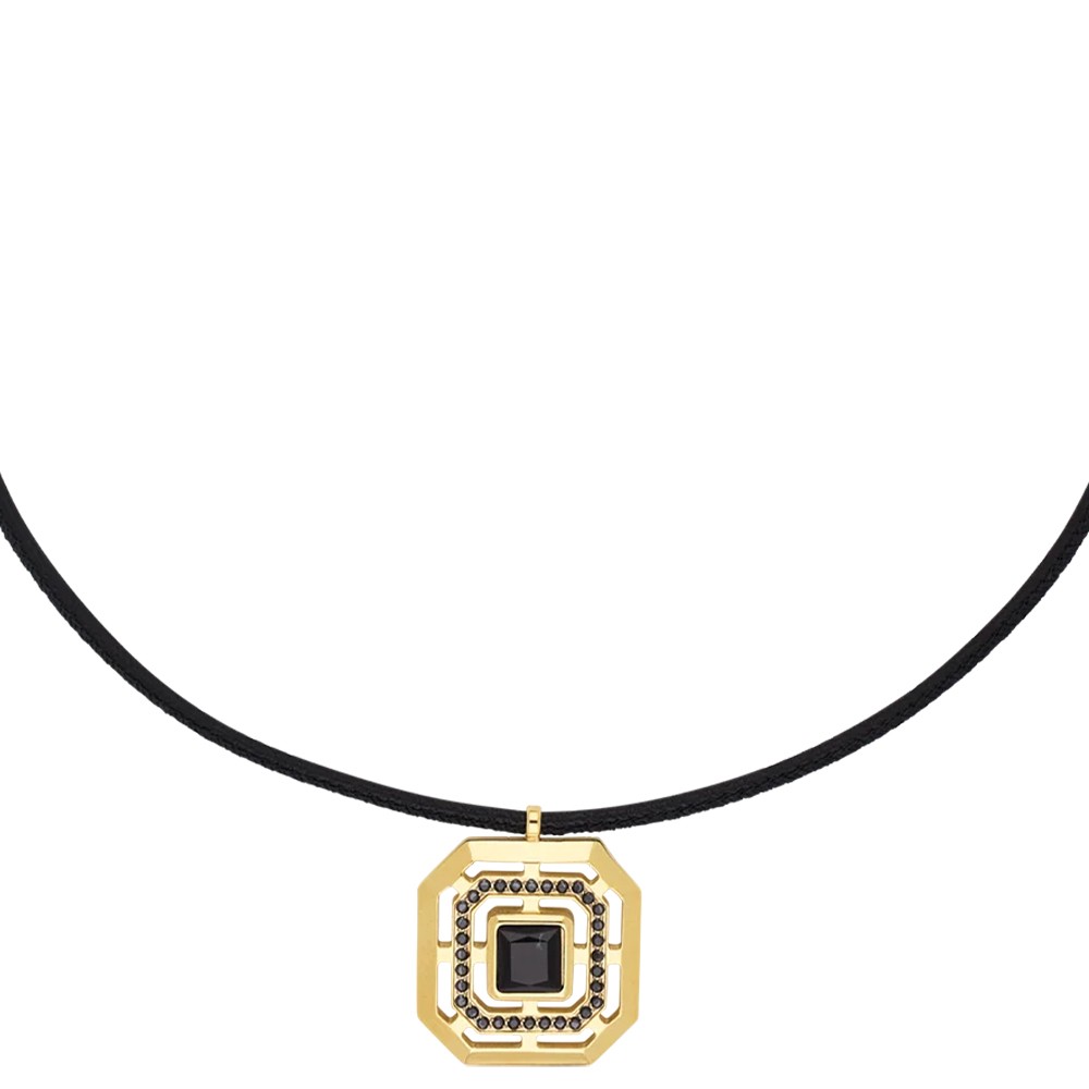 Колье Coeur de Lion Black-Gold 2065/10-1316