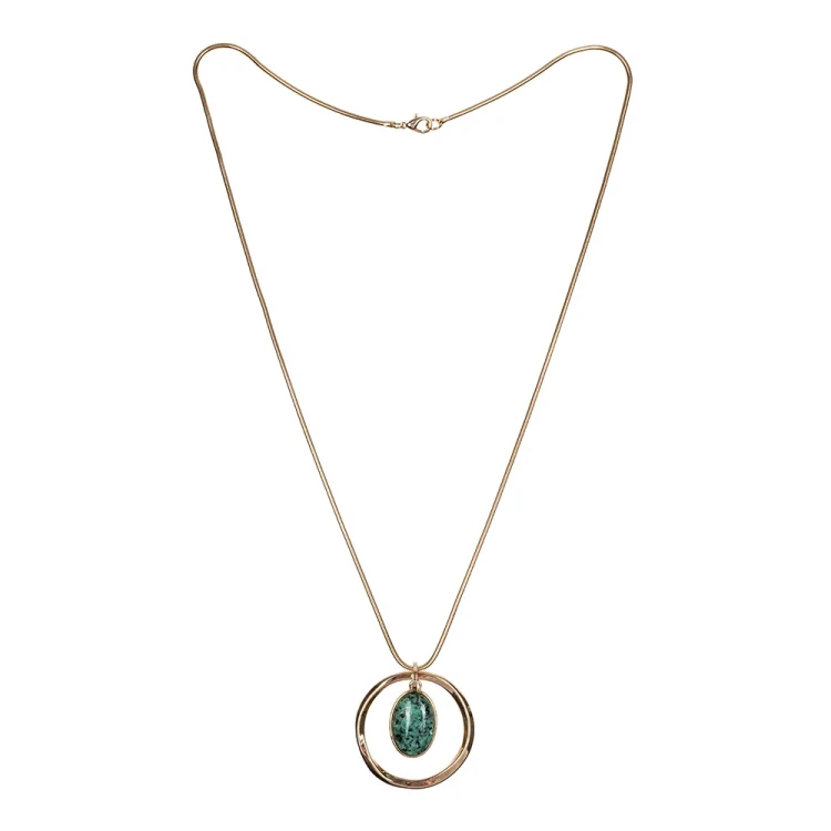 Колье Fiore Luna SERPENTINE STONE LN5134 G/G