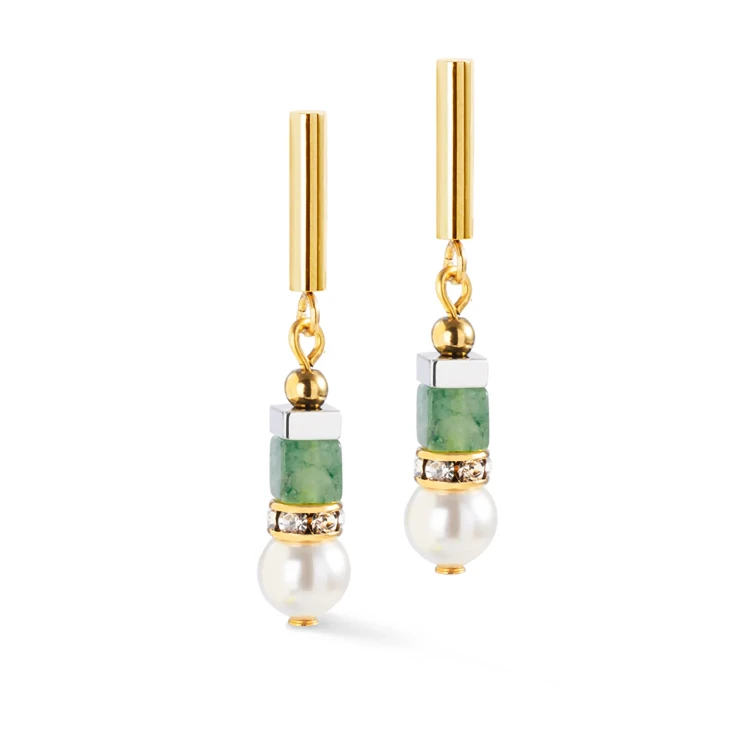 Серьги Coeur de Lion Green 4354/21-0500
