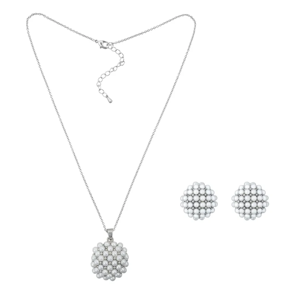 Комплект Fiore Luna колье+серьги SG208407E-001 S